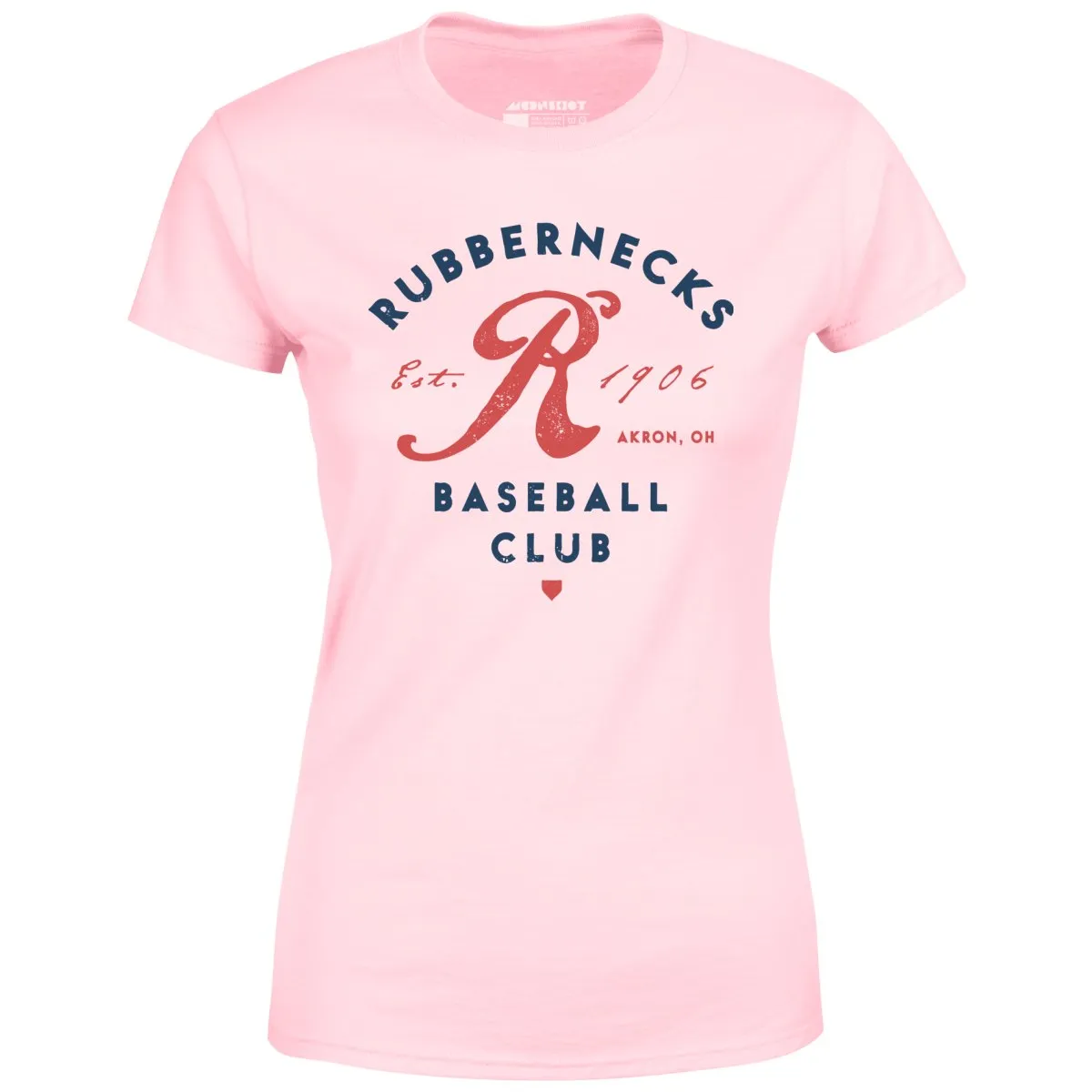 Akron Rubbernecks - Ohio - Vintage Defunct Baseball Teams - Women's T-Shirt