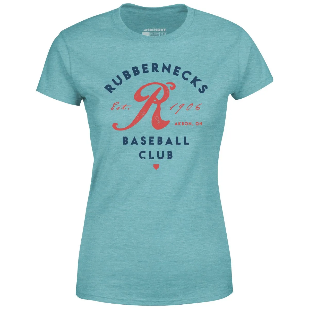 Akron Rubbernecks - Ohio - Vintage Defunct Baseball Teams - Women's T-Shirt