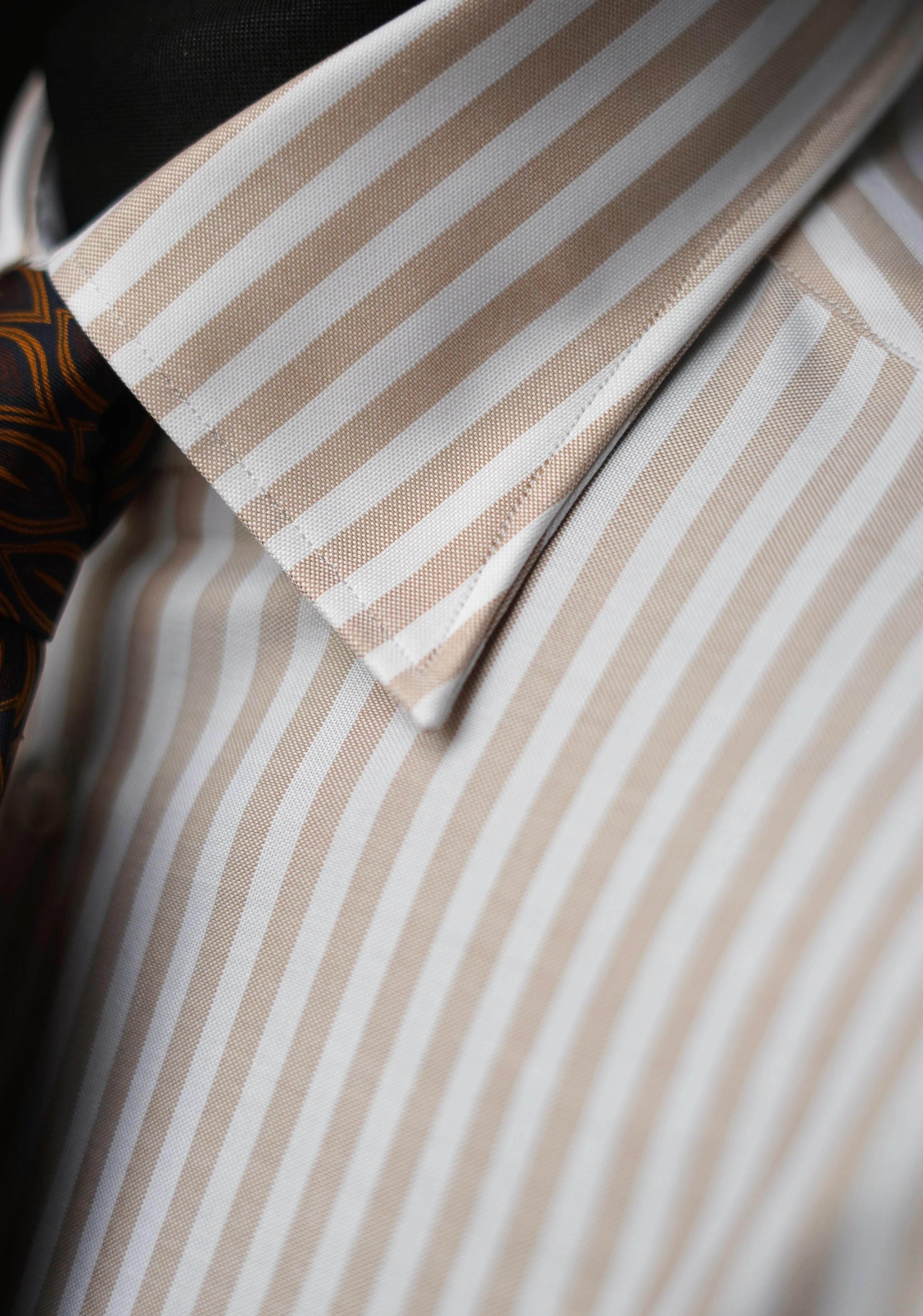 Bottega Pin Point Stripe Dress Shirt