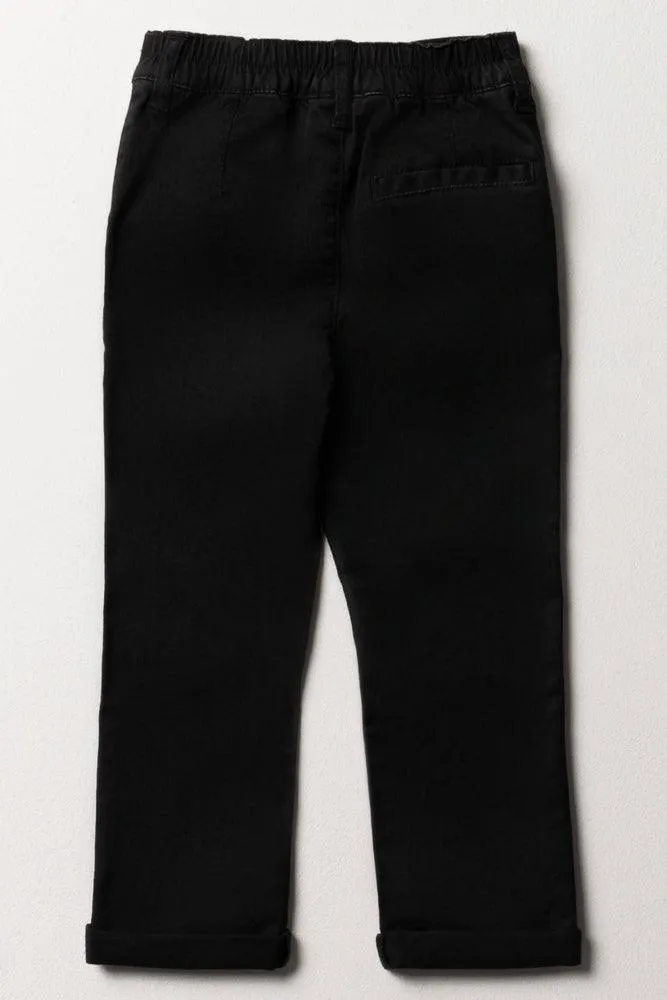 Chino Slim Fit Pants Black