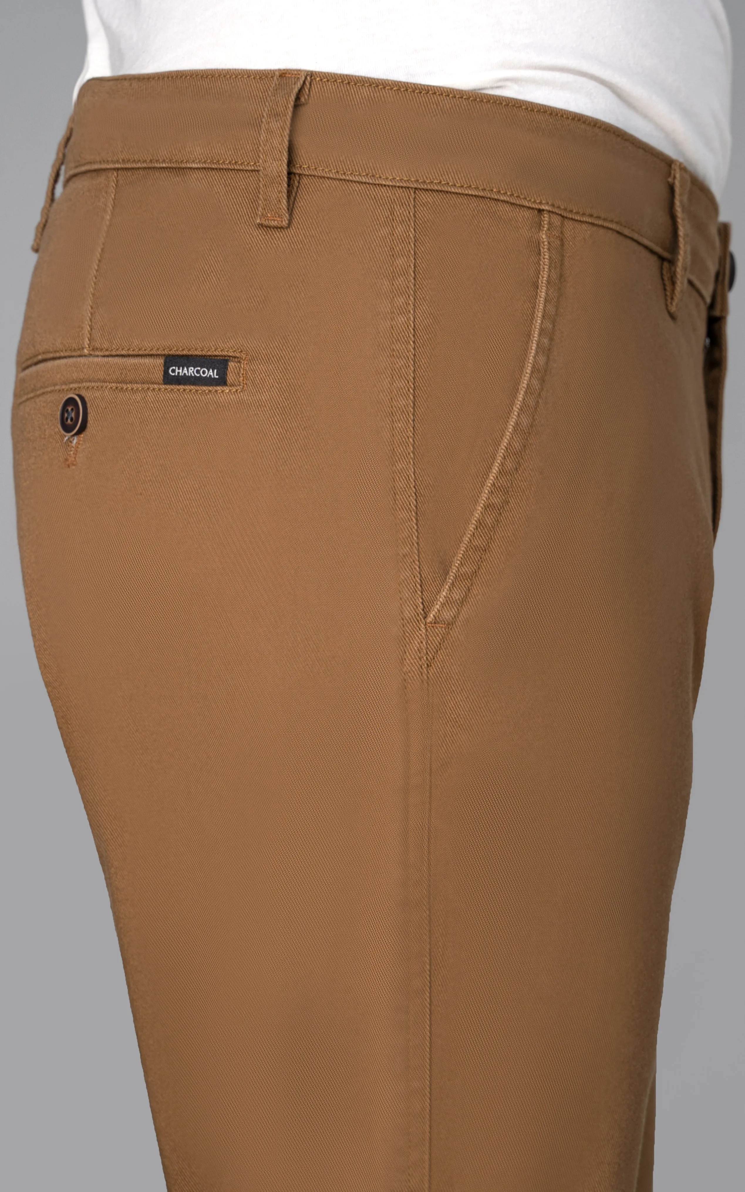 CROSS POCKET TWILL PANT CAMEL