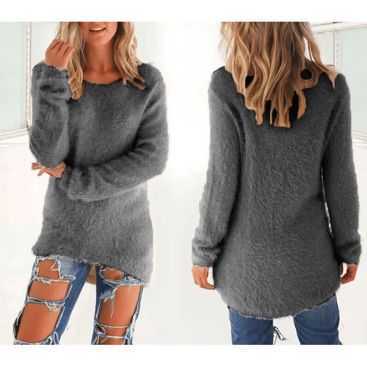 CUTE OVERSIZE PULLOVER SWEATER