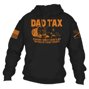 Dad Tax Halloween Hoodie - Black