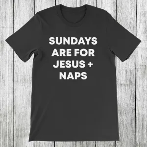 Daydream Tees Sundays Black