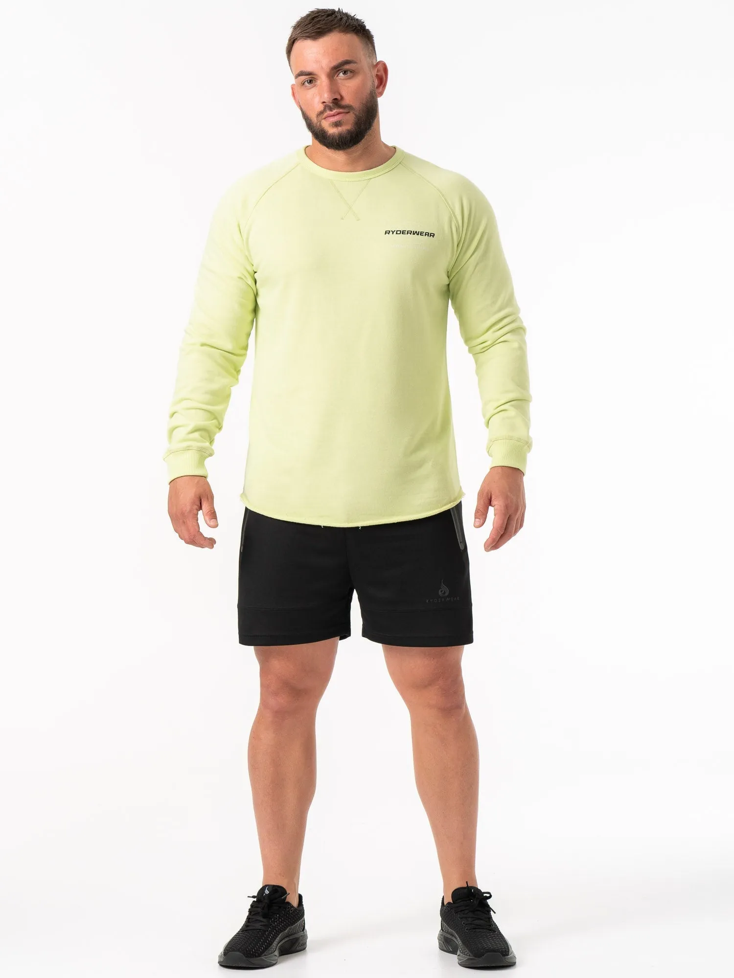 Energy Crew Neck - Lime