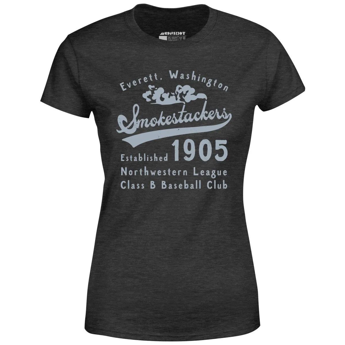 Everett Smokestackers - Washington - Vintage Defunct Baseball Teams - Women's T-Shirt