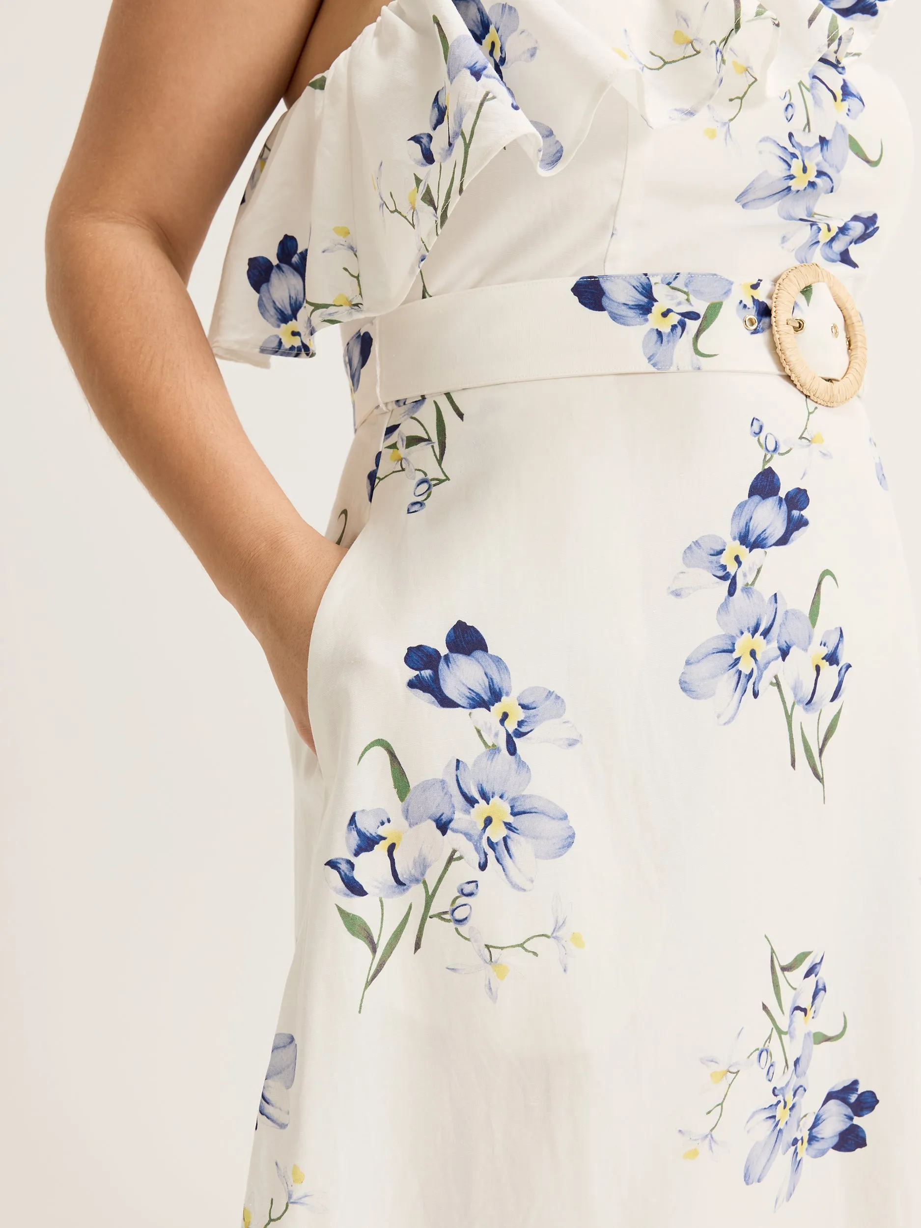 Iris Floral Dress