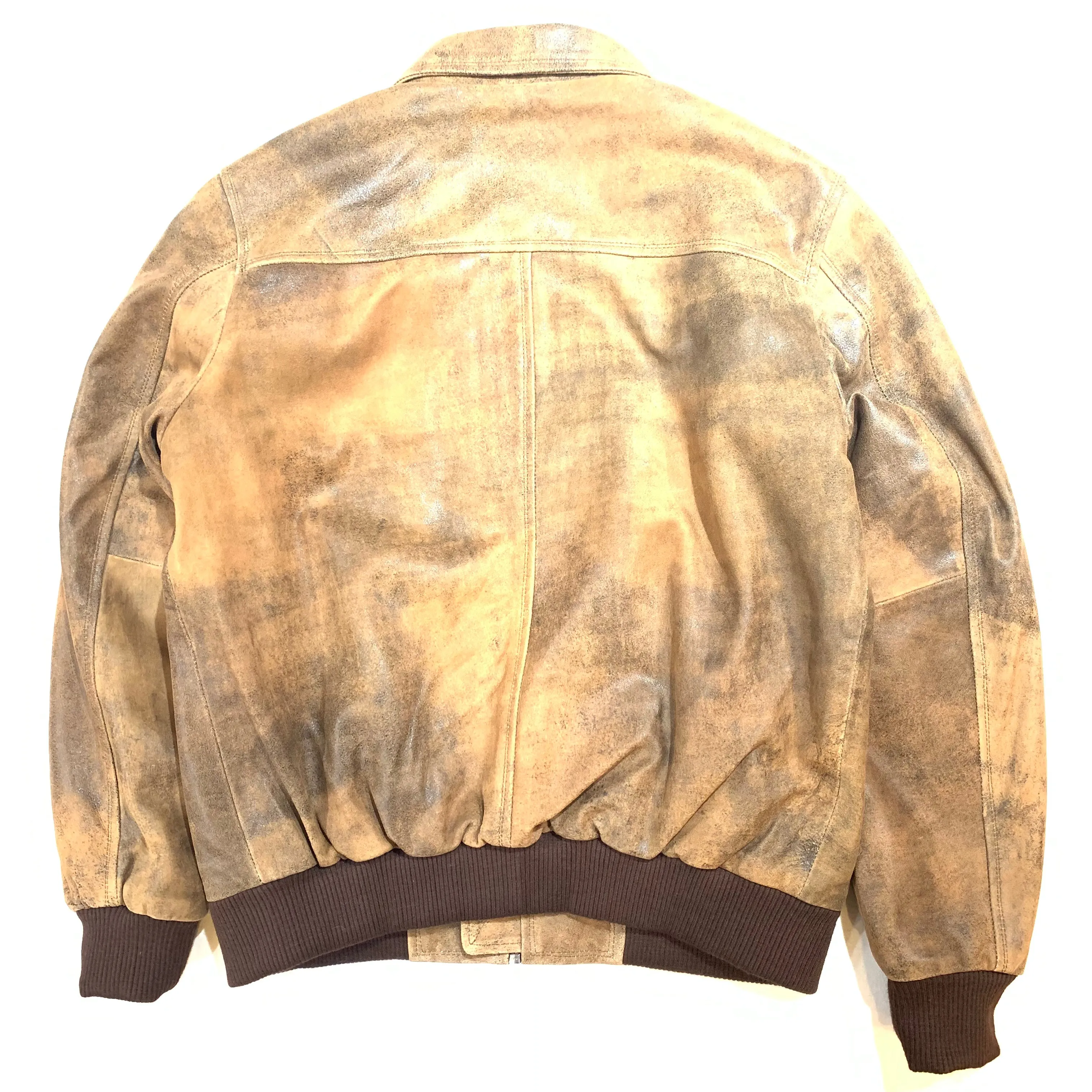 Kashani Jungle Lambskin Bomber Jacket