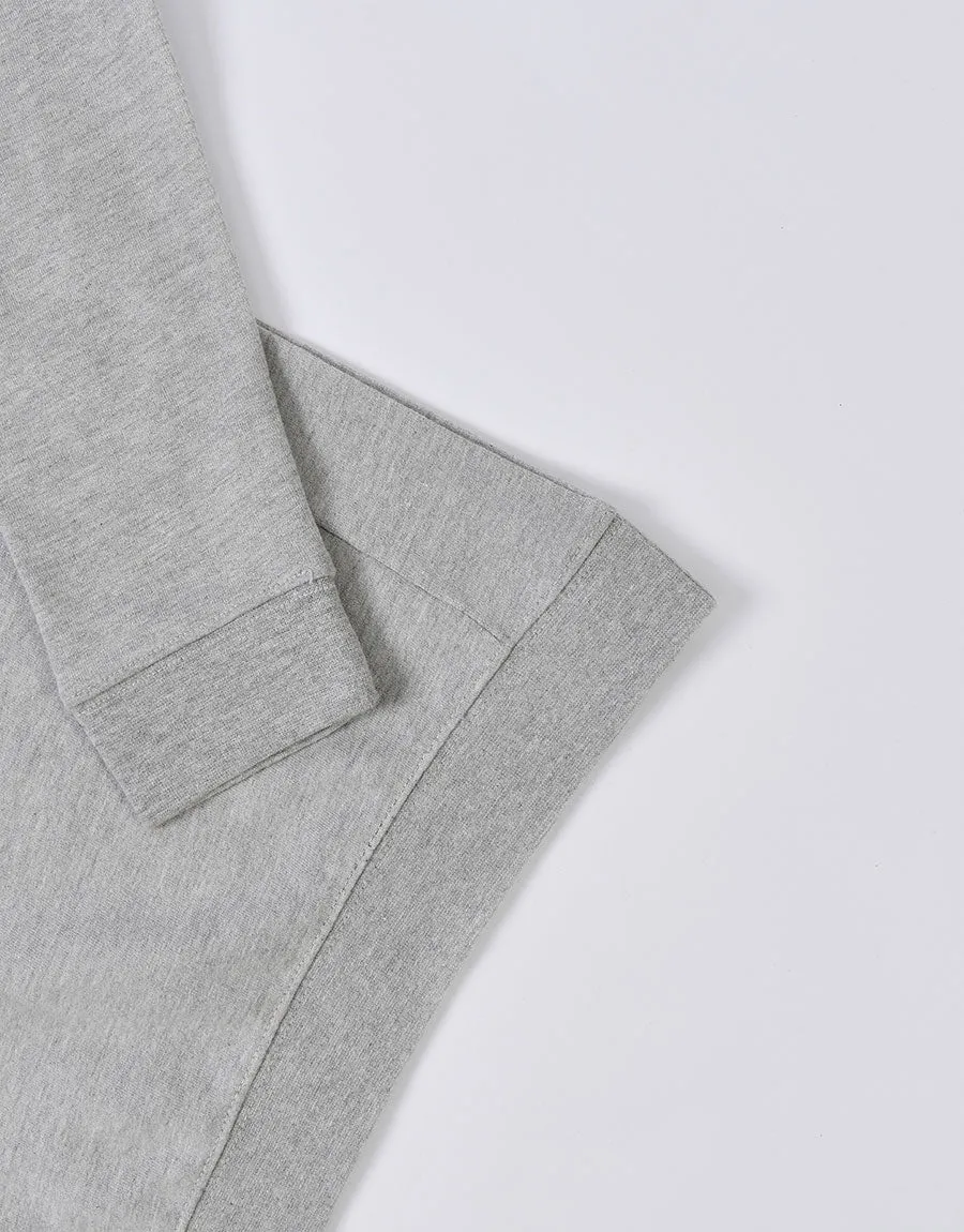 Kid's Terry Fleece  Sweat Shirt - Grey