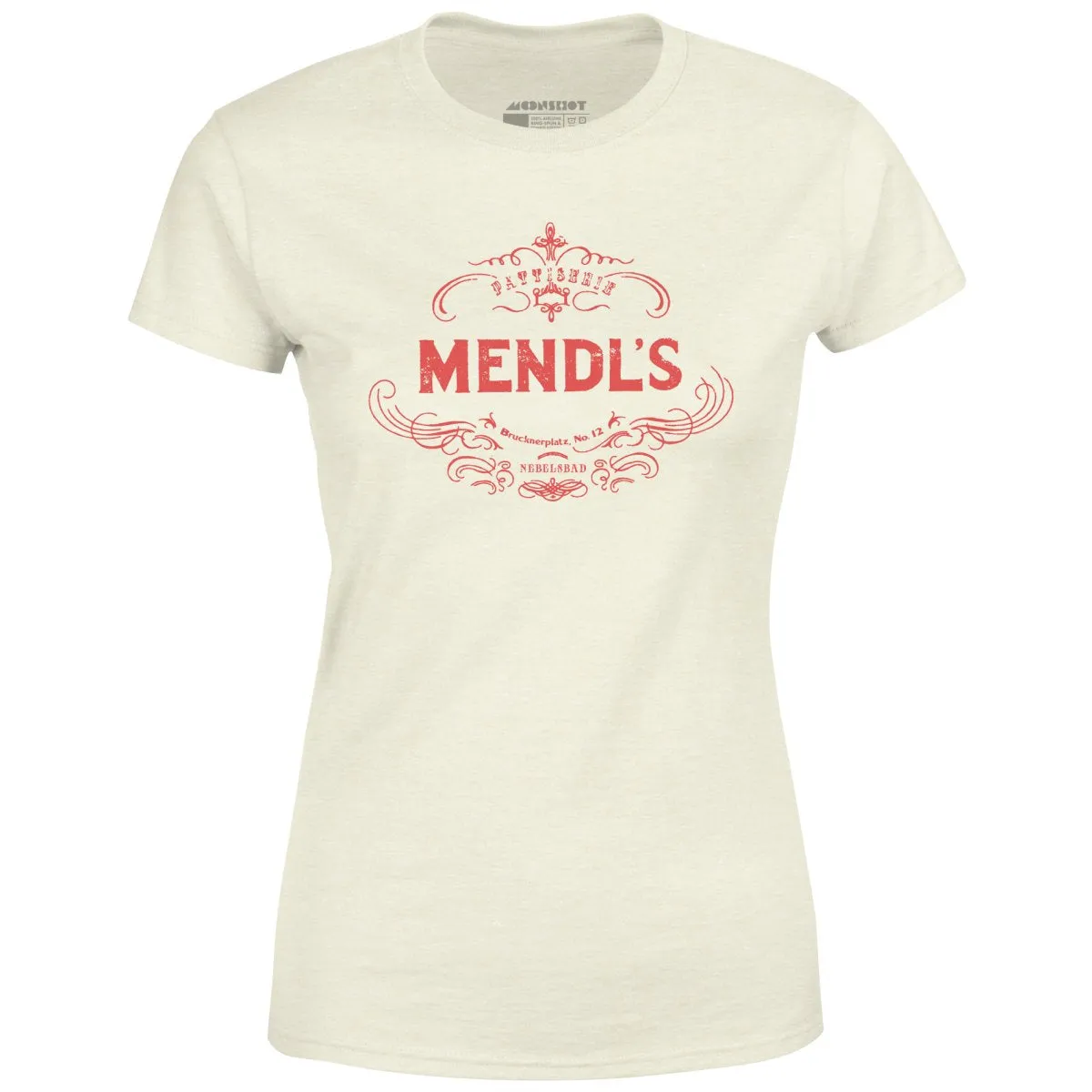 Mendl's Pattiserie - The Grand Budapest Hotel - Women's T-Shirt