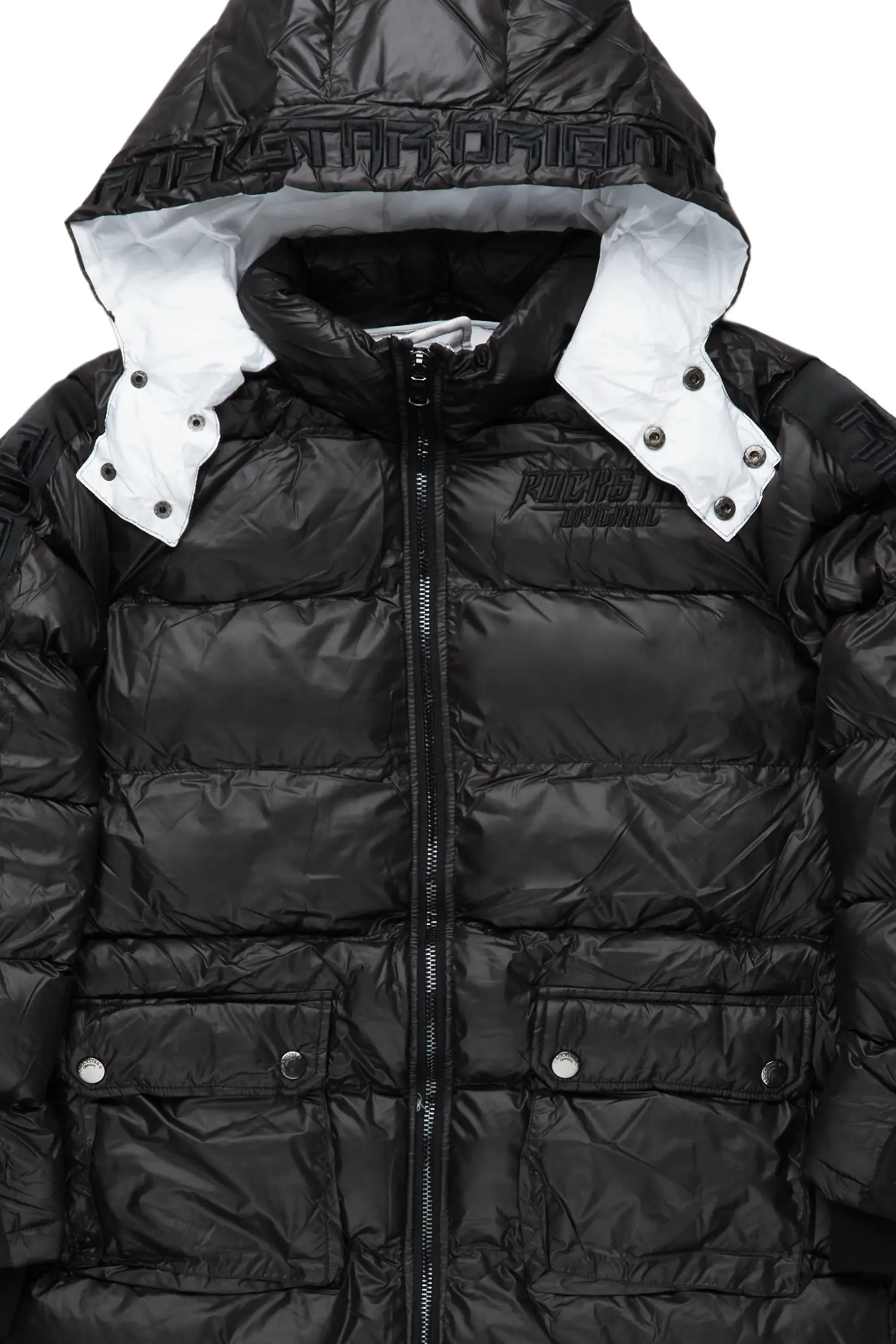 Nikita Black/Black Long Puffer Jacket