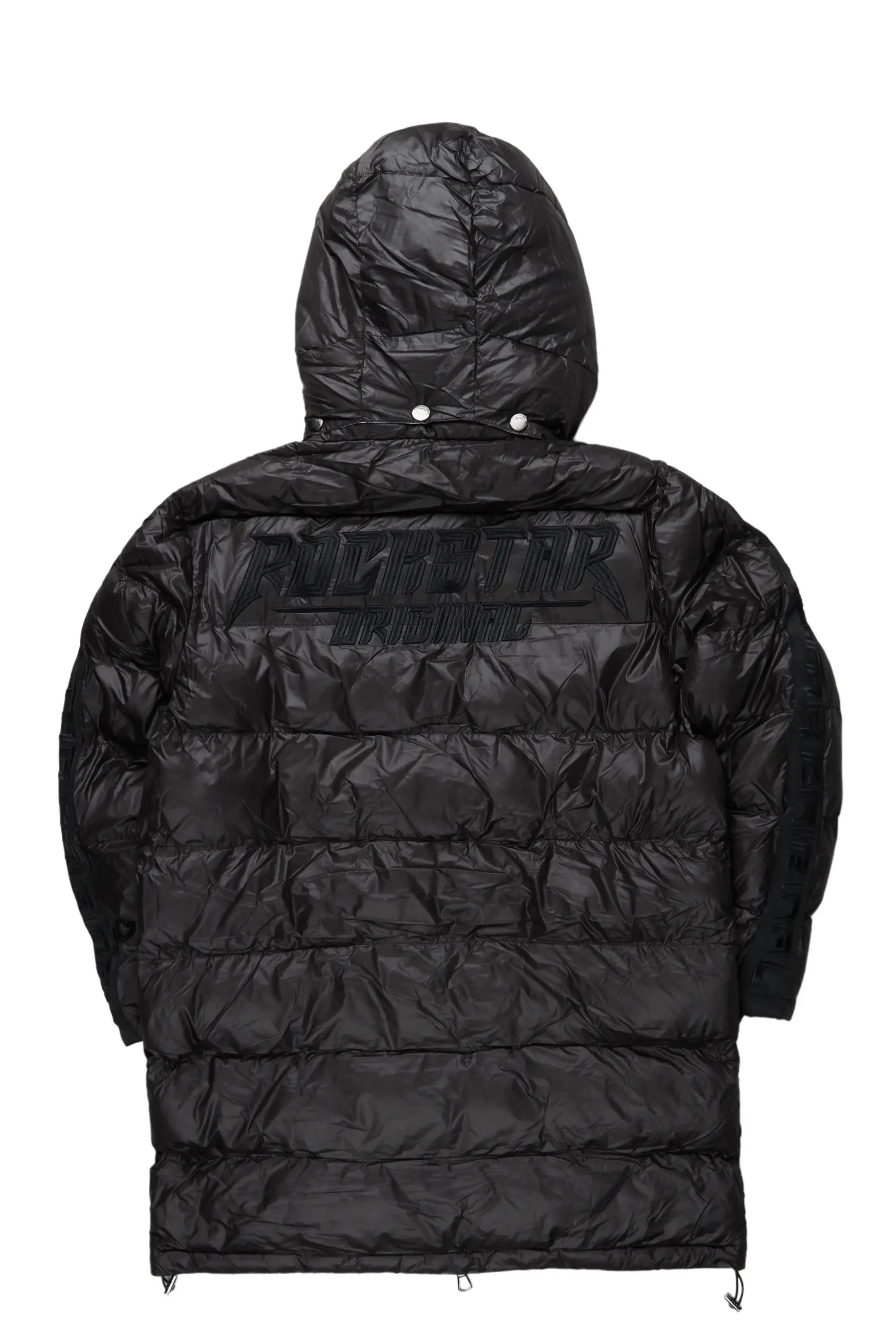 Nikita Black/Black Long Puffer Jacket