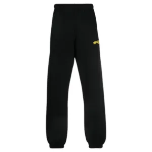 Off-White Crystal Wiz Slim Cuffed Black Sweatpants