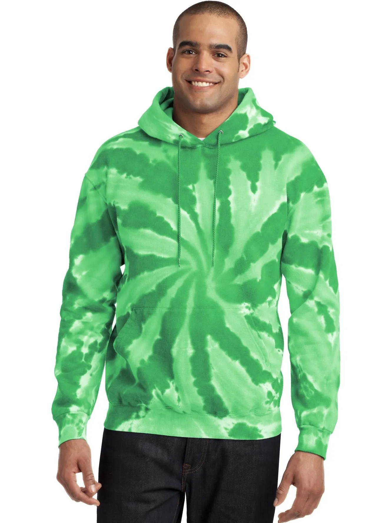 Port & Company Tie-Dye Pullover Hooded Sweatshirt