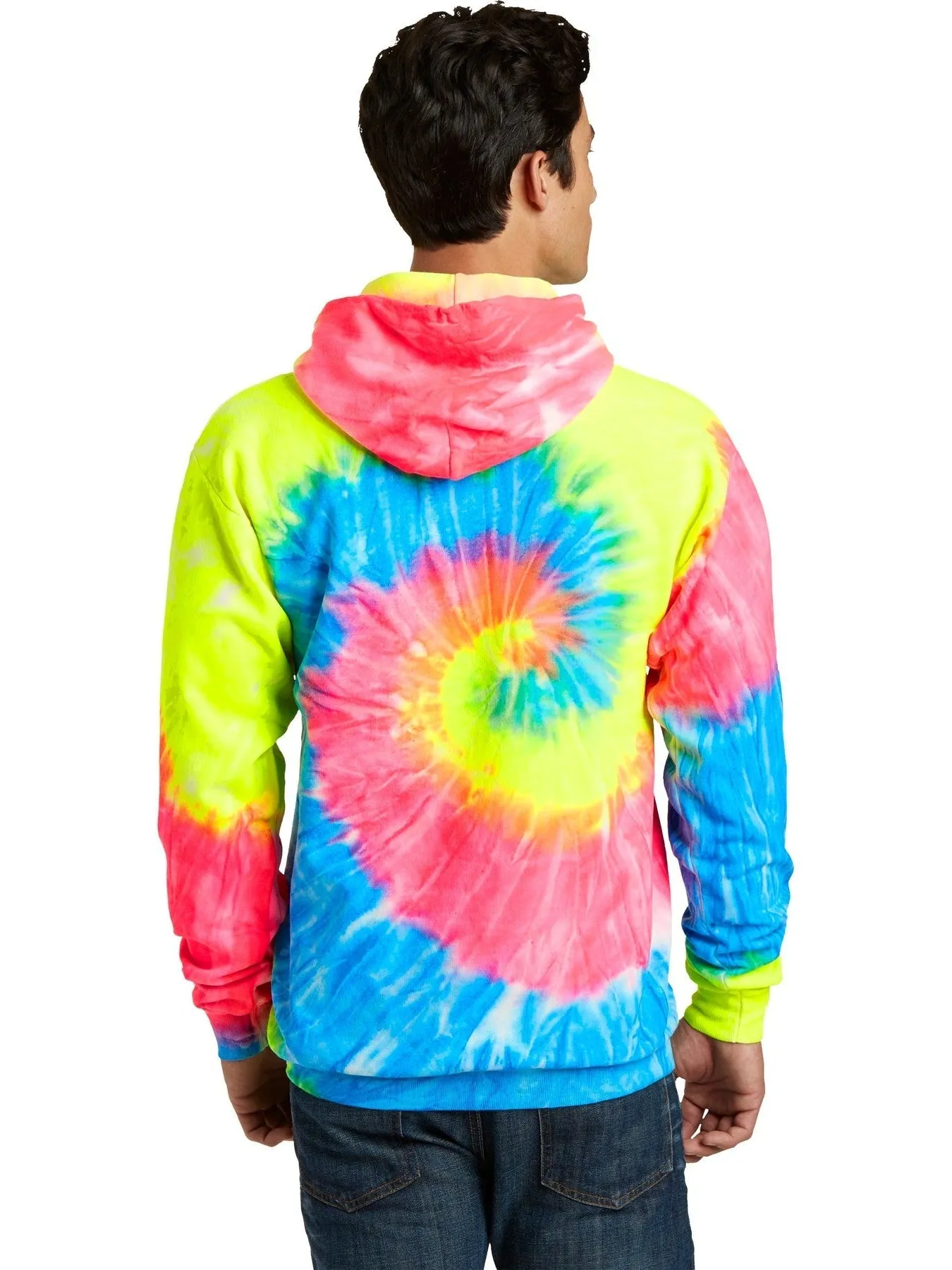 Port & Company Tie-Dye Pullover Hooded Sweatshirt