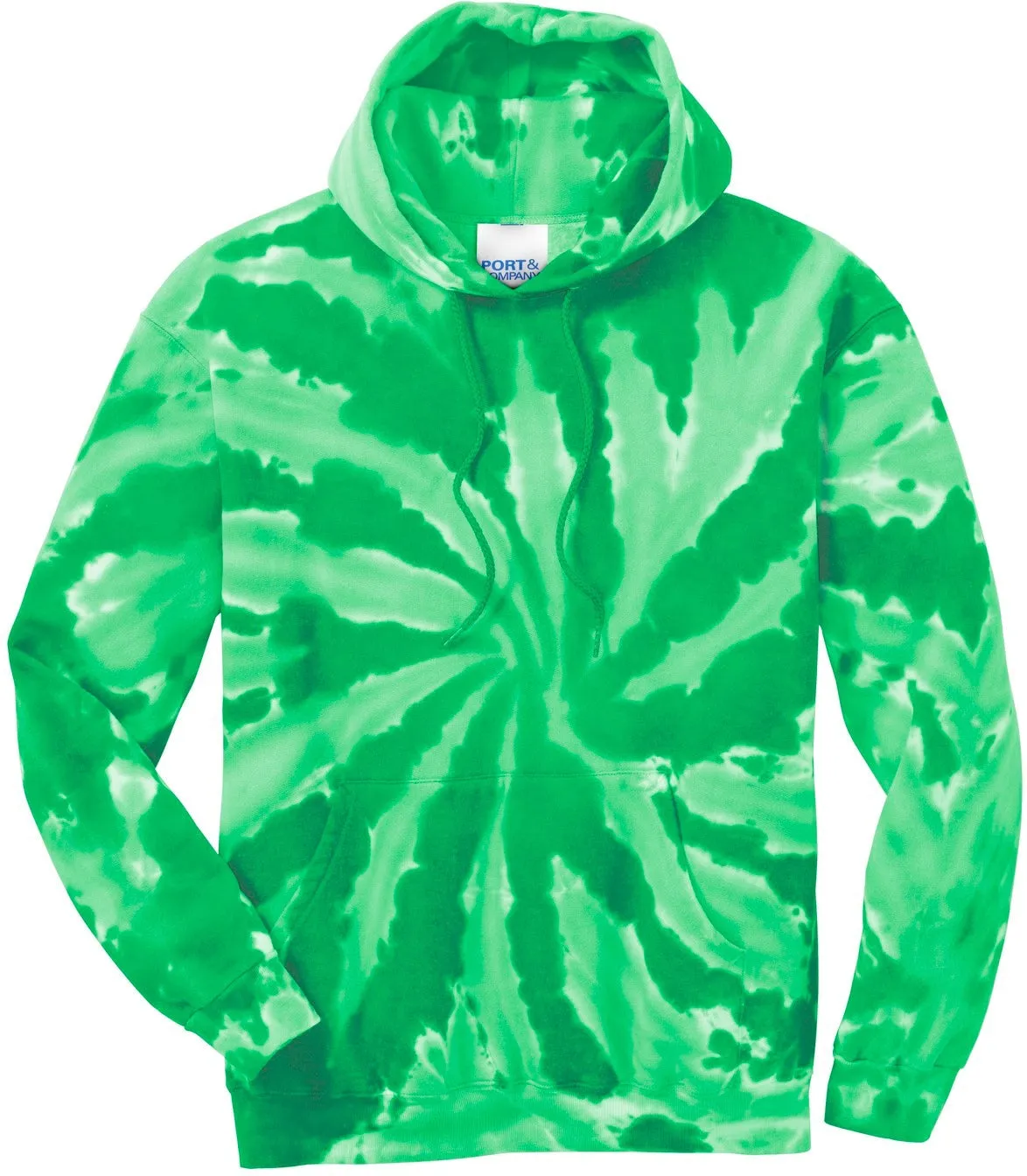 Port & Company Tie-Dye Pullover Hooded Sweatshirt