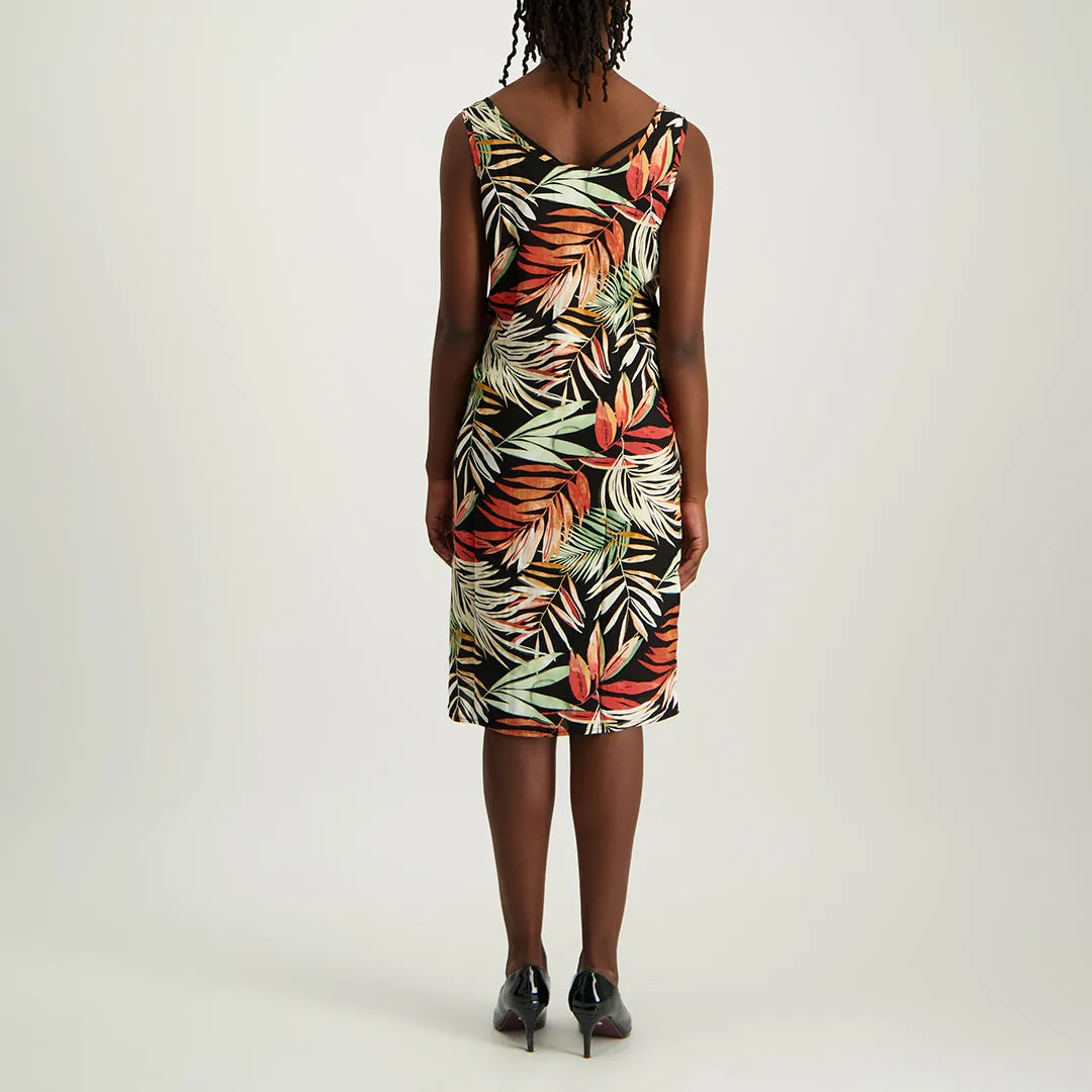 Printed Sleeveless Dress