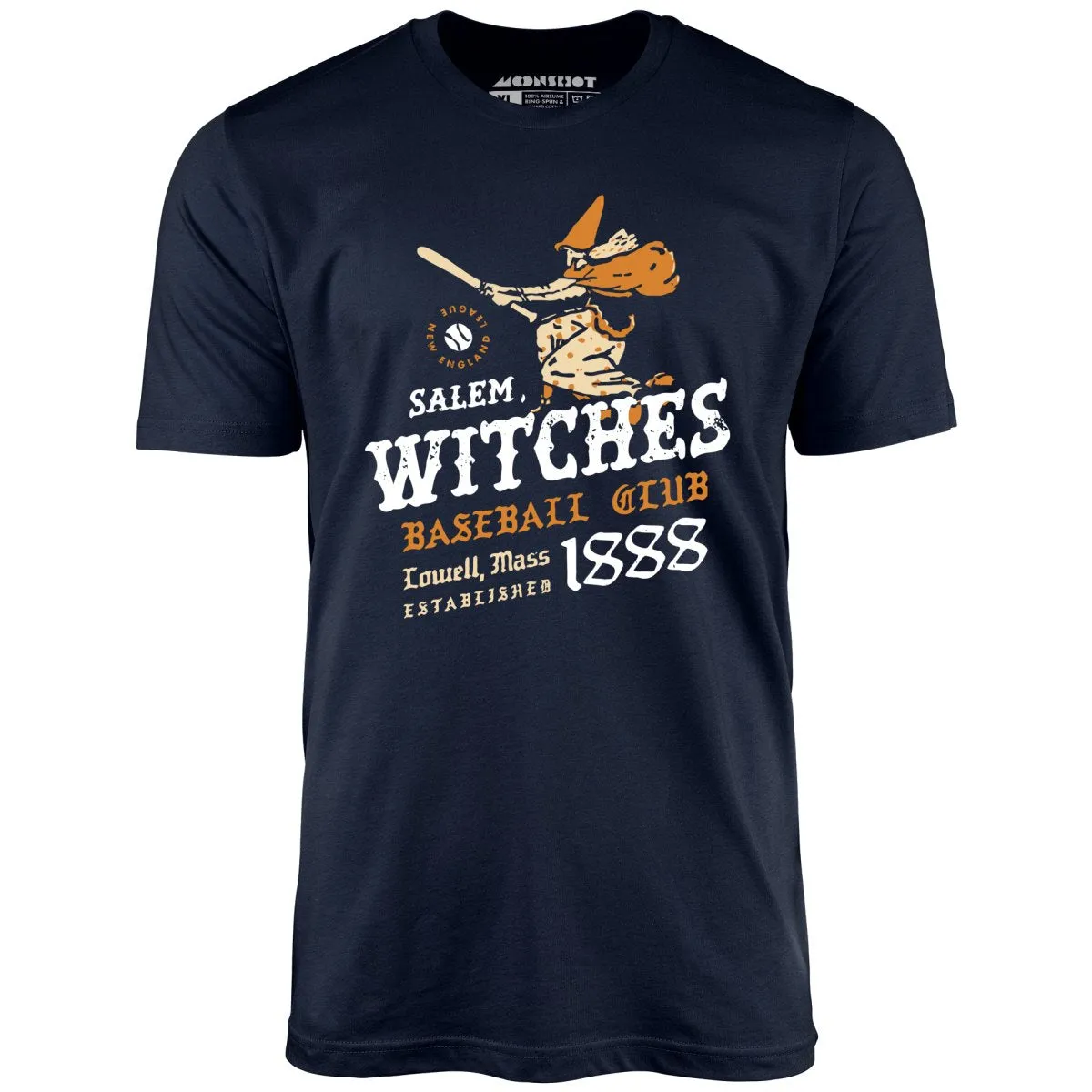 Salem Witches - Massachusetts - Vintage Defunct Baseball Teams - Unisex T-Shirt