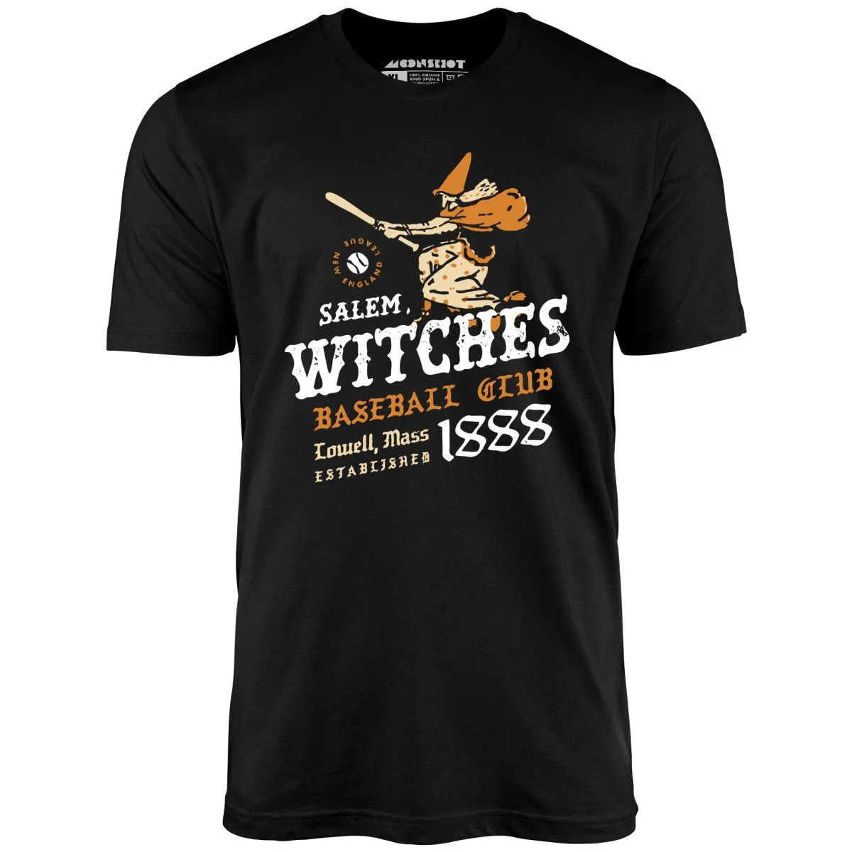 Salem Witches - Massachusetts - Vintage Defunct Baseball Teams - Unisex T-Shirt