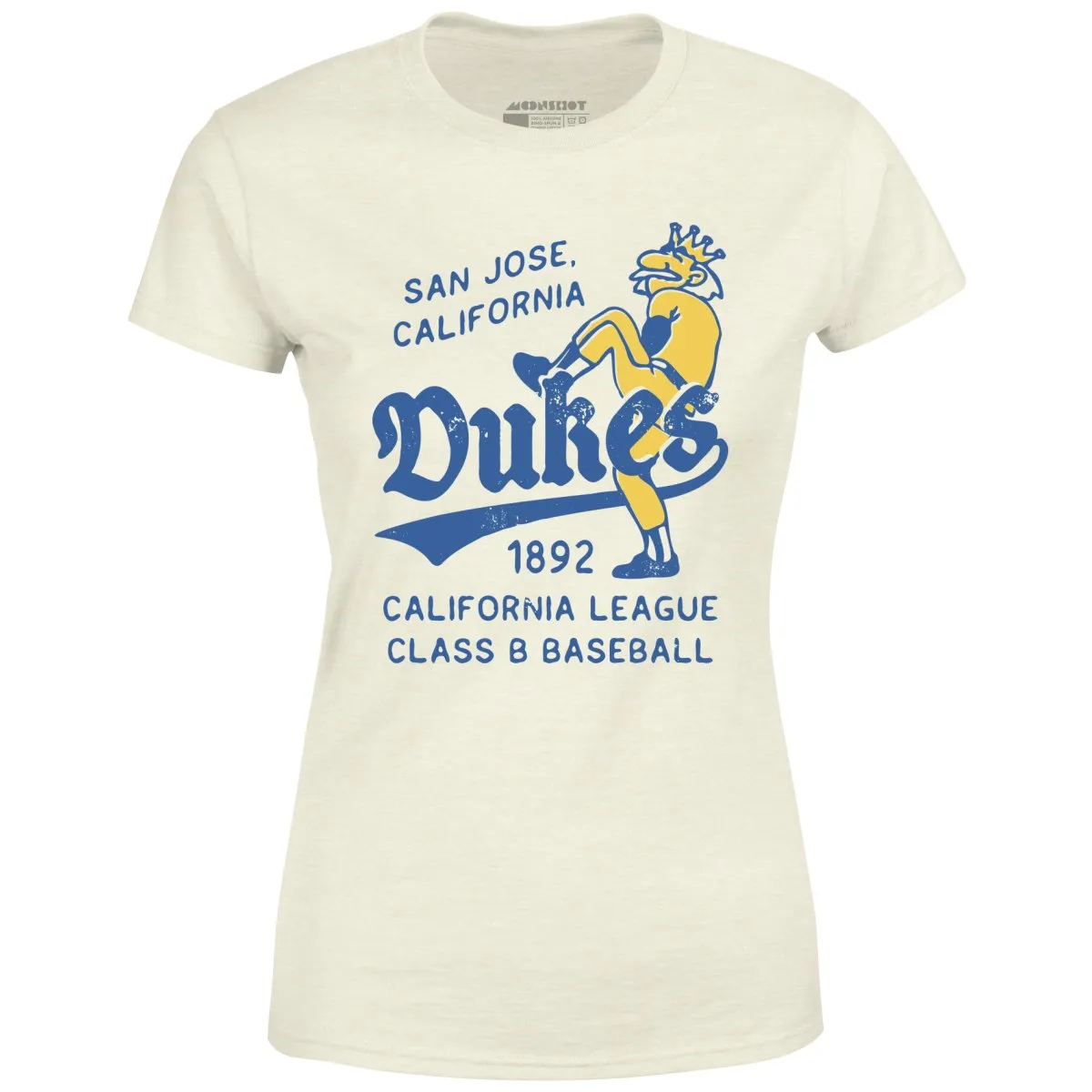 San Jose Dukes - California - Vintage Defunct Baseball Teams - Women's T-Shirt