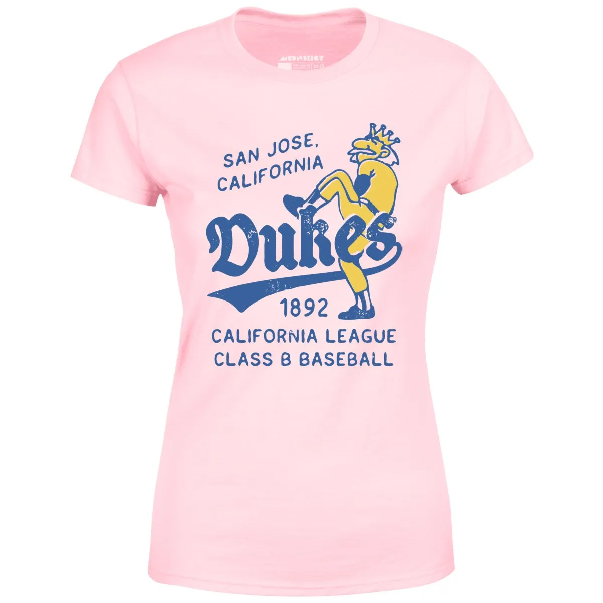 San Jose Dukes - California - Vintage Defunct Baseball Teams - Women's T-Shirt