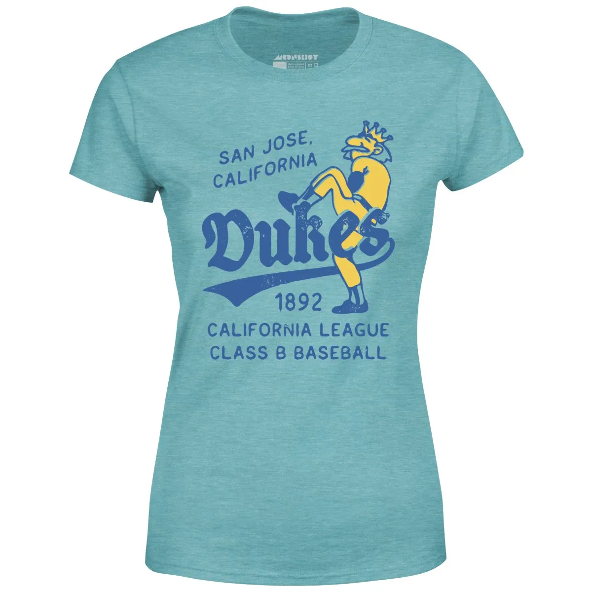 San Jose Dukes - California - Vintage Defunct Baseball Teams - Women's T-Shirt