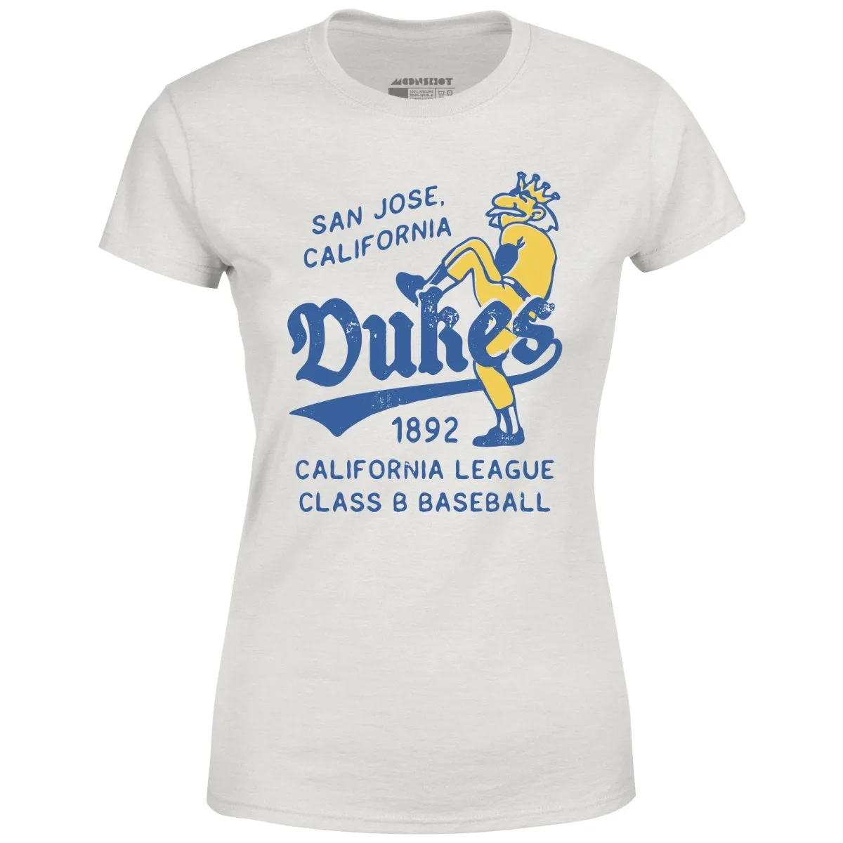 San Jose Dukes - California - Vintage Defunct Baseball Teams - Women's T-Shirt