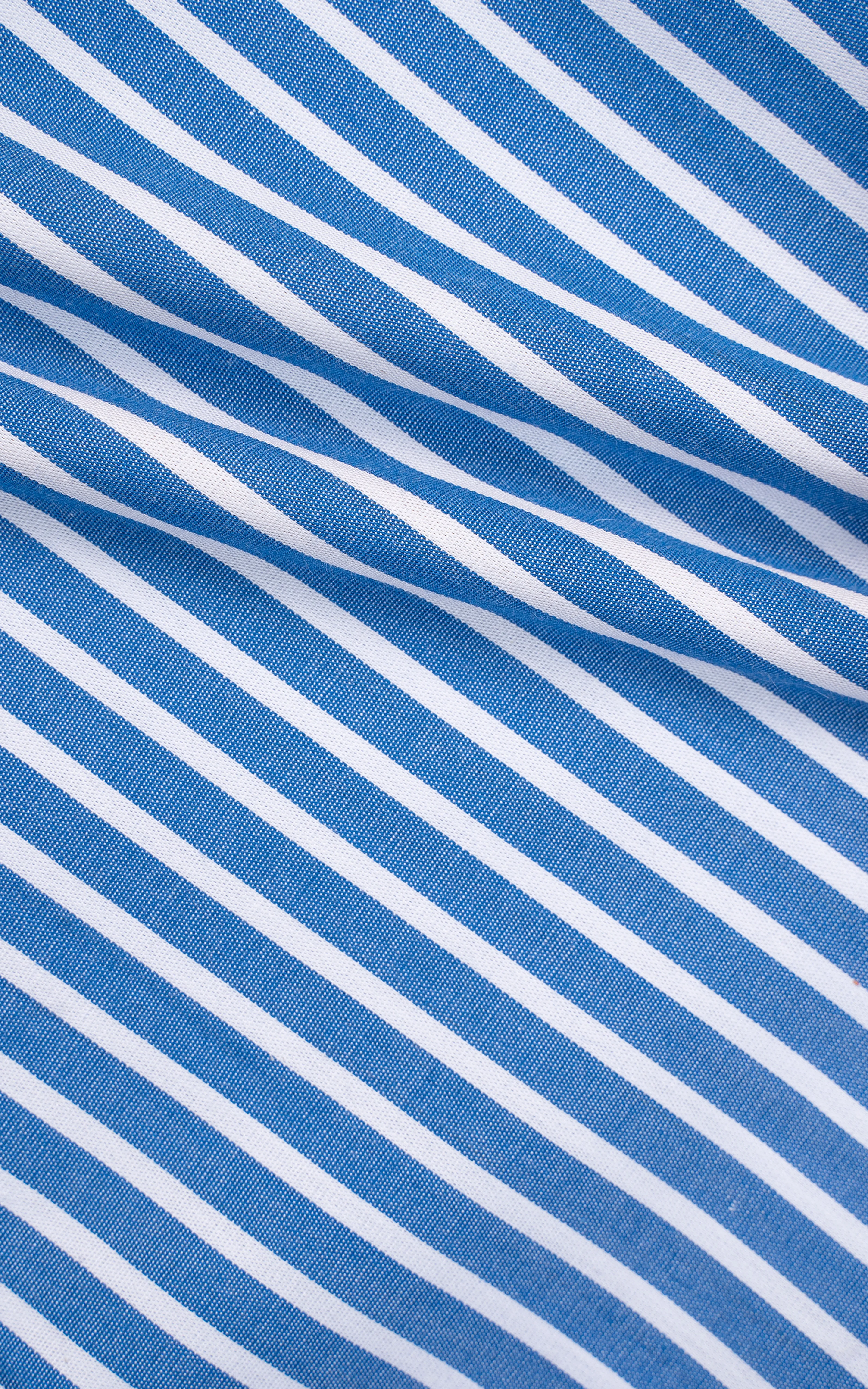 SEMI FORMAL SHIRT BLUE STRIPER