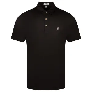 Solid Performance Jersey Polo Black - 2025