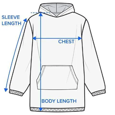 The Baths Wearable Blanket Hoodie