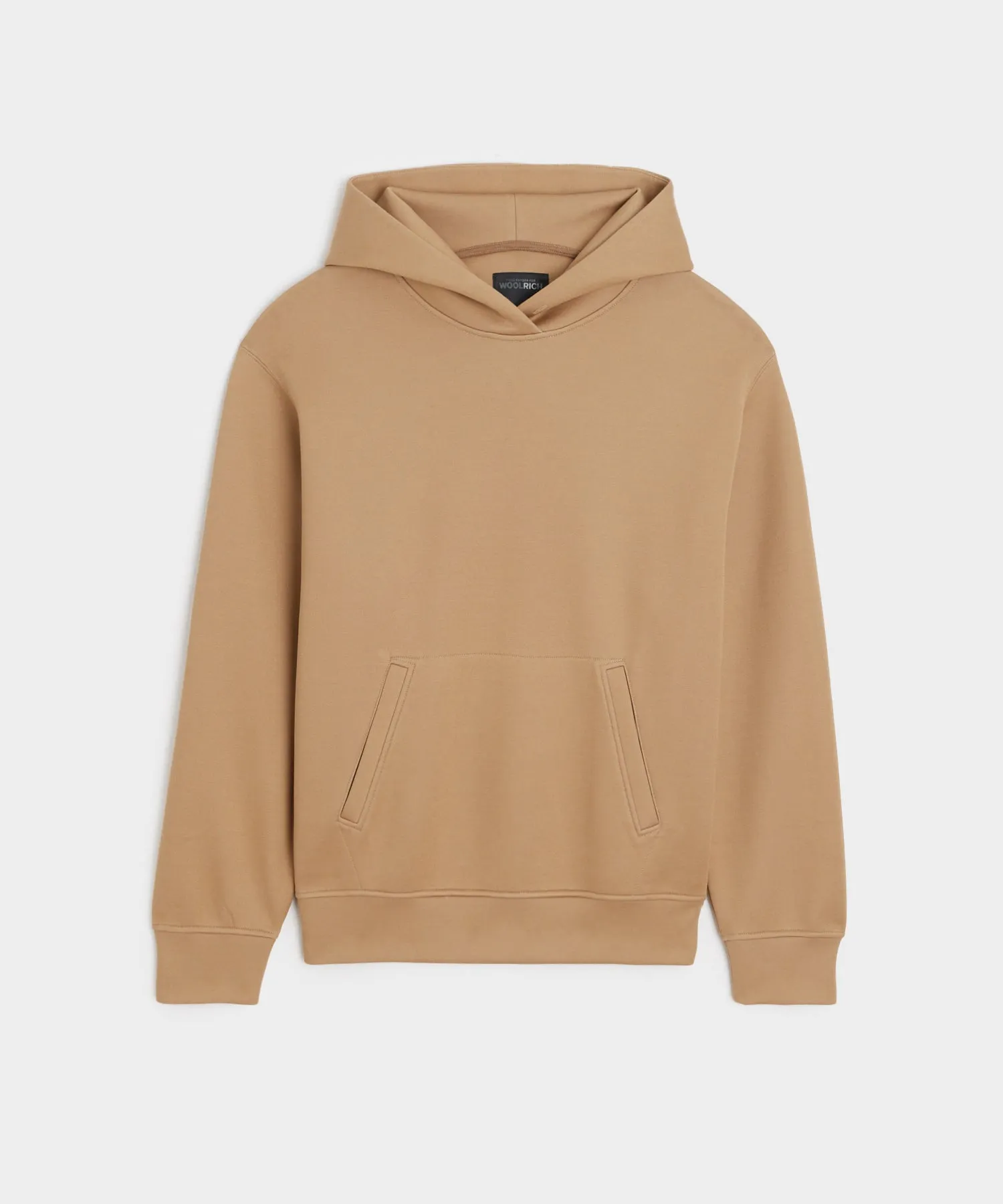 Todd Snyder X Woolrich Luxe Tech Hoodie in Camel