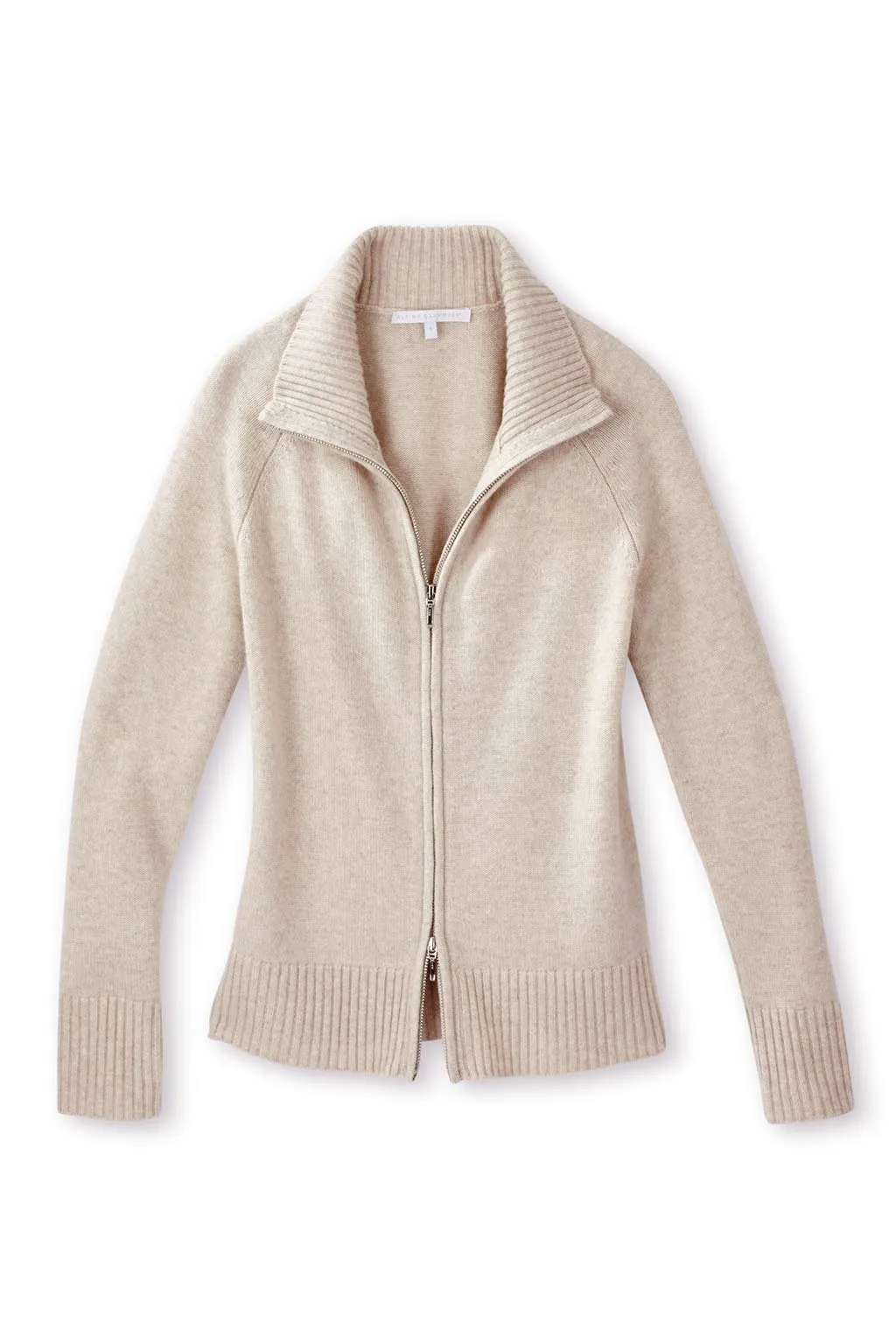 Zip Cardigan - Shortbread